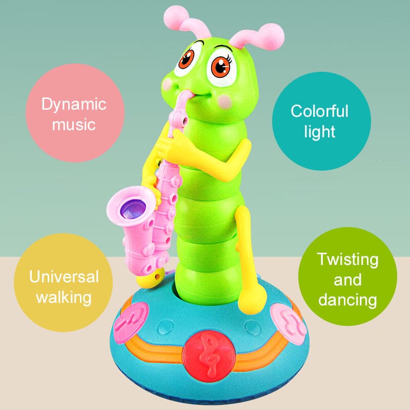 Children's Electric Caterpillar Saxophone Toys