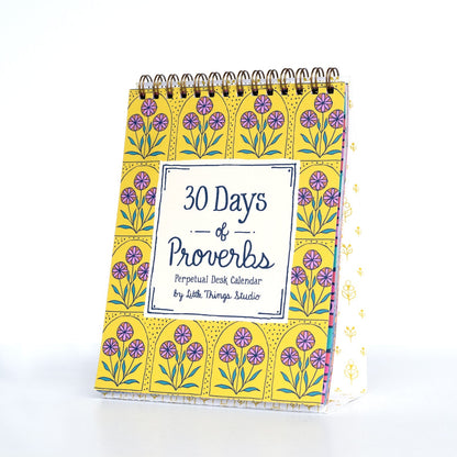 🌞📖30 Days of Proverbs Perpetual Calendar🕊️