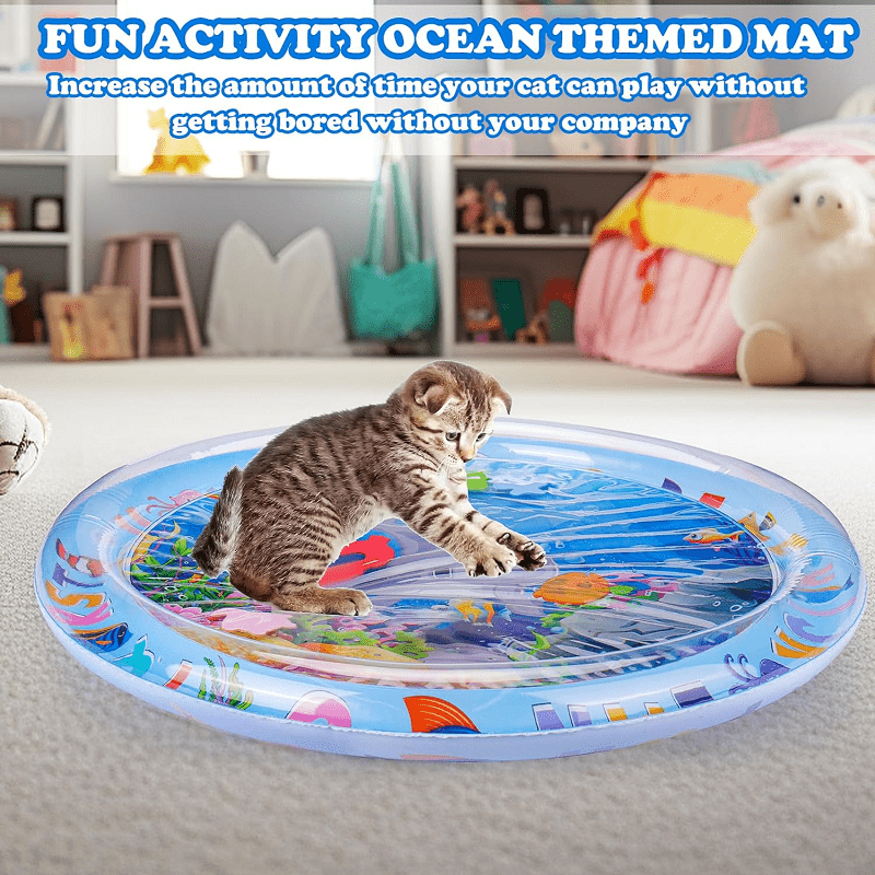 Inflatable Water Mat For Babies,Pets, 66*50cm