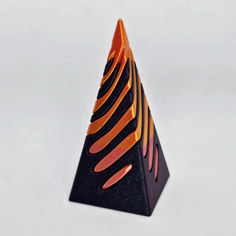 Impossible Pyramid Passthrough Sculpture