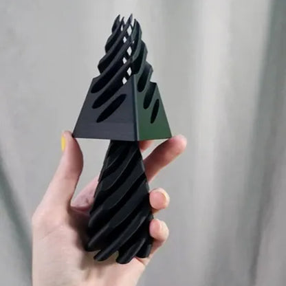 Impossible Pyramid Passthrough Sculpture