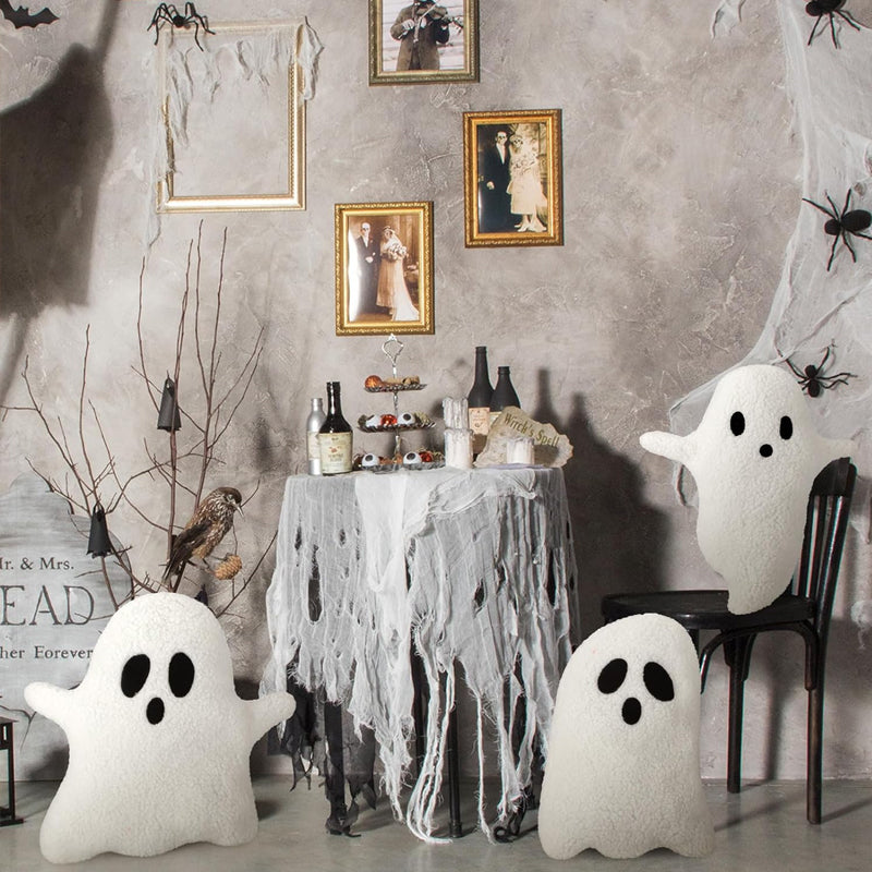 Ghost Shaped Throw Pillow