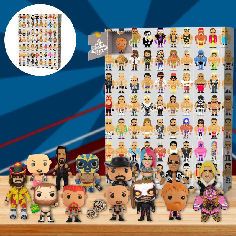 WWE Advent Calendar -- The One With 24 Little Doors