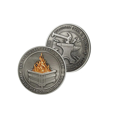 Dumpster Fire Challenge Coin