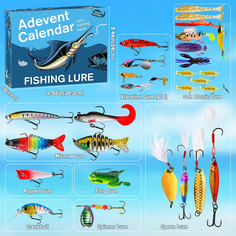 2024 Christmas Fishing Blind Box