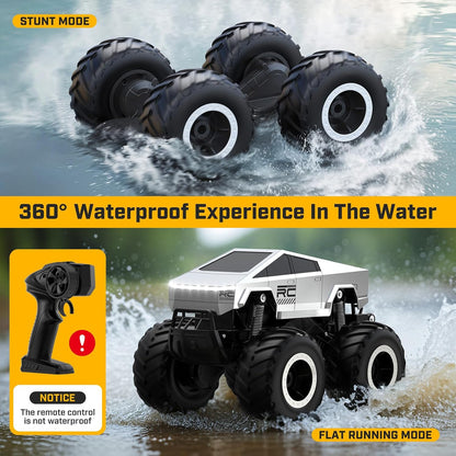 SAKER Remote Control Waterproofing Car Monster Truck Toys