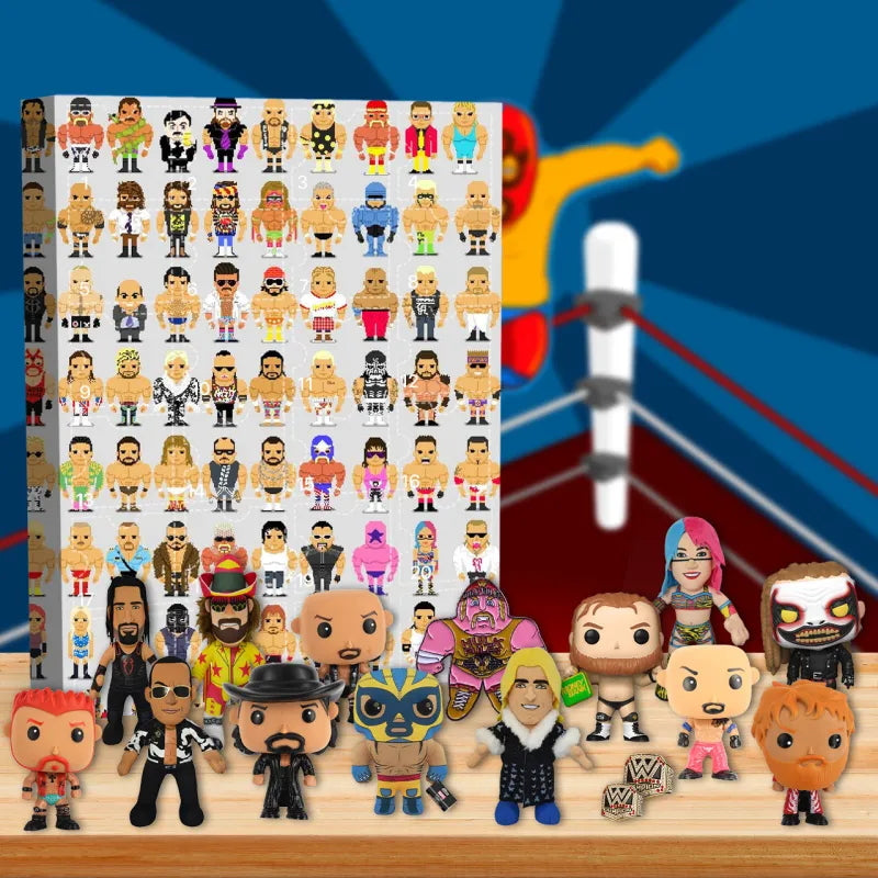 WWE Advent Calendar -- The One With 24 Little Doors