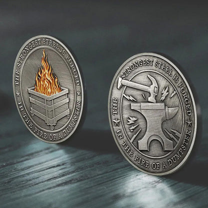 Dumpster Fire Challenge Coin