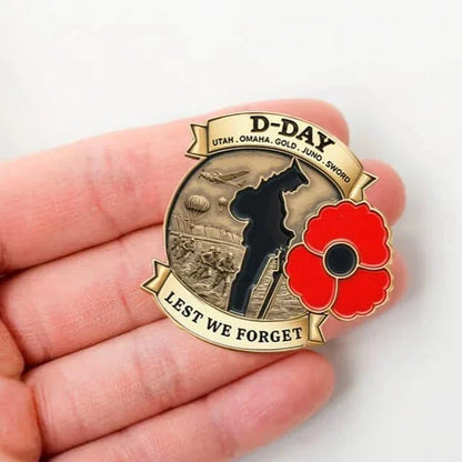 Limited Edition D-DAY 80th Anniversary Commemorative Badge