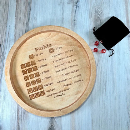 🔥🎲Farkle Dice Tray