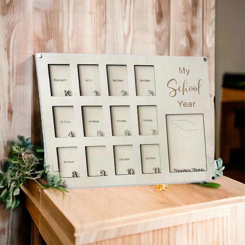 Wooden Graduation Album