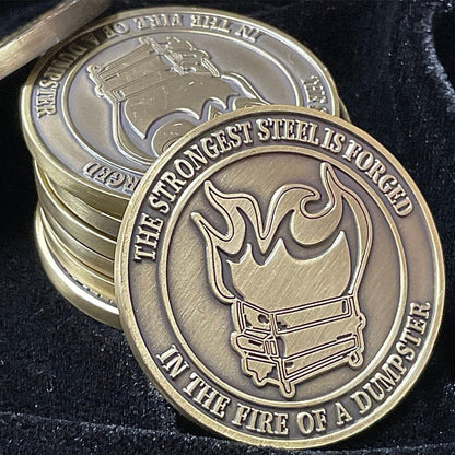 Dumpster Fire Challenge Coin