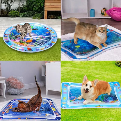 Inflatable Water Mat For Babies,Pets, 66*50cm