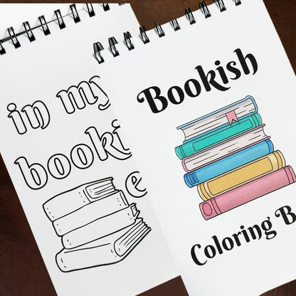 Bookish Coloring Book