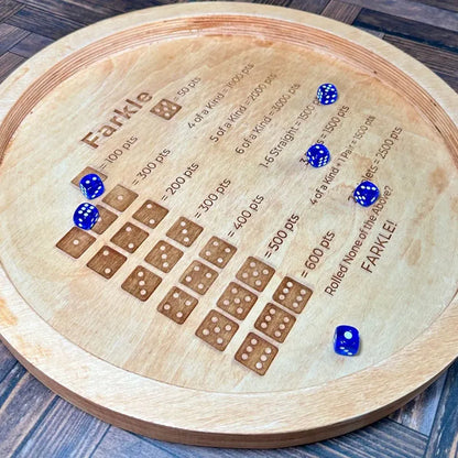 🔥🎲Farkle Dice Tray