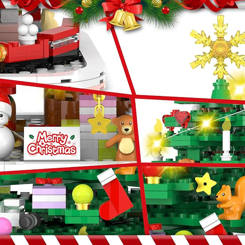 2024 Christmas Tree Building Toy Set