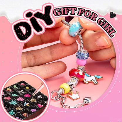 Girls Charm Bracelet Making Kit