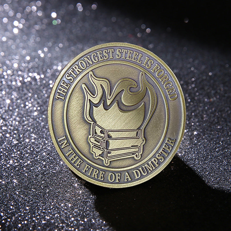 Dumpster Fire Challenge Coin