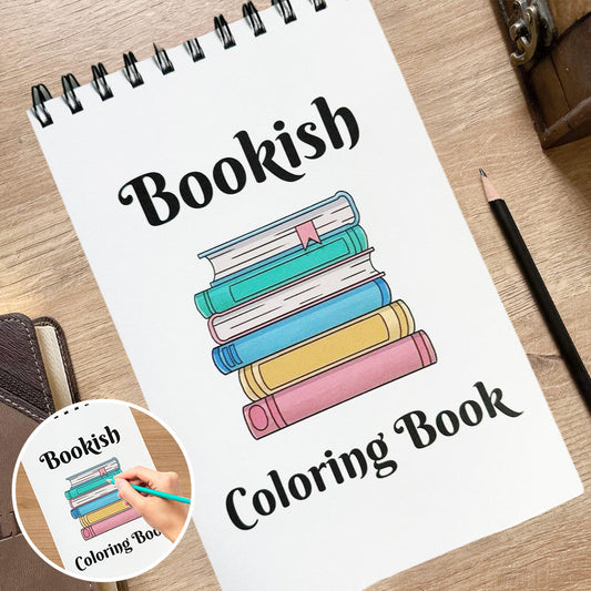 Bookish Coloring Book