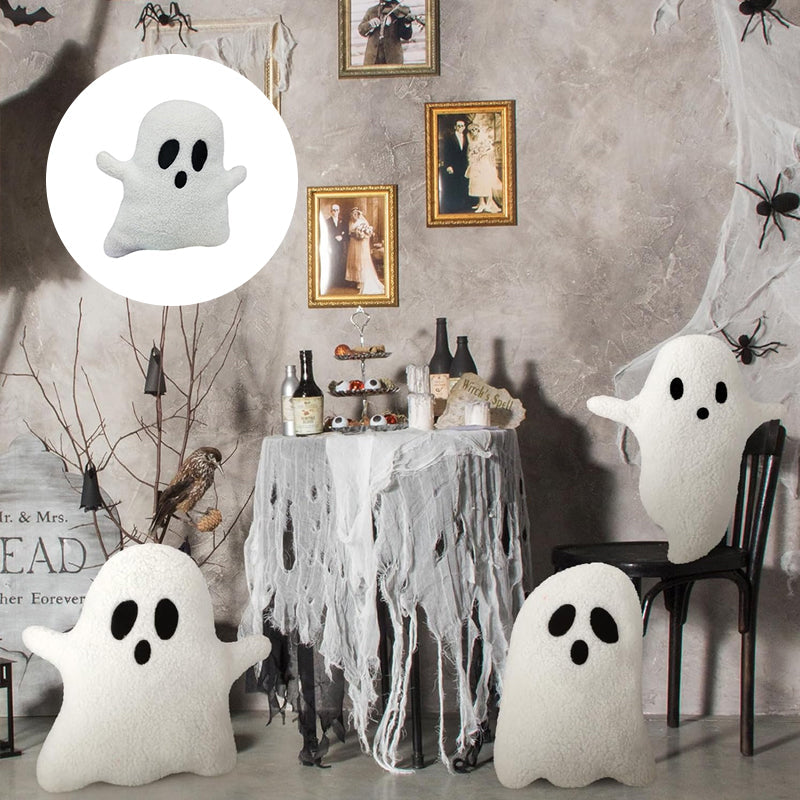 Ghost Shaped Throw Pillow