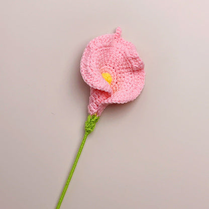 Crochet Flowers Bouquet Handmade Knitted Flower Gift