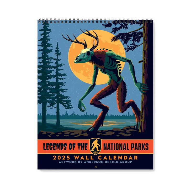 2025 Wall Calendar: Legends of the National Parks