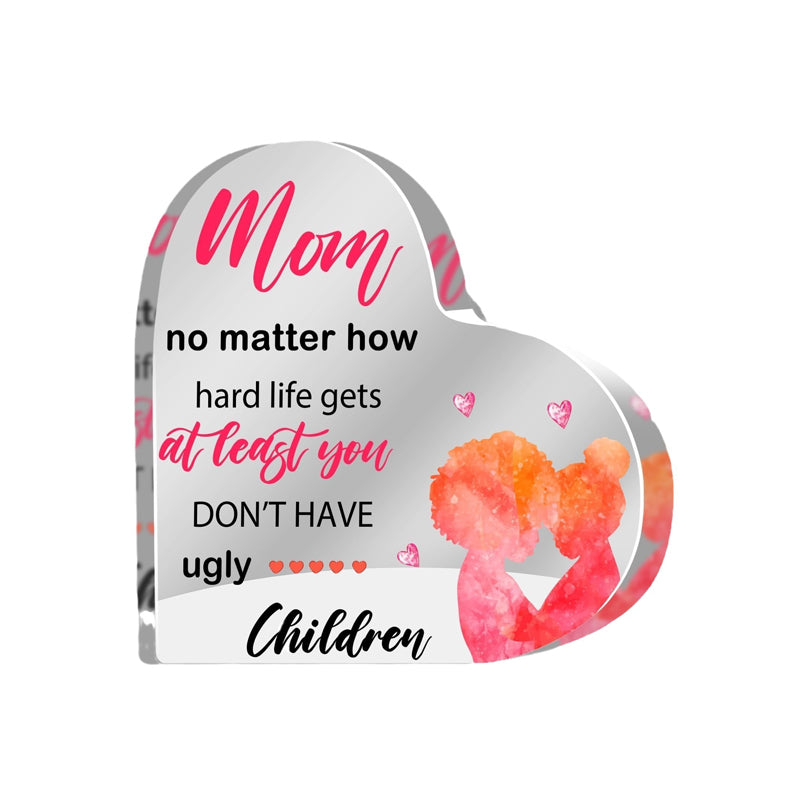 Love Clear Acrylic Mother's Day Ornament