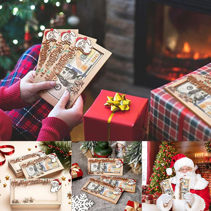 Christmas wooden wallet（🔥Buy More, Get More Free🎄）