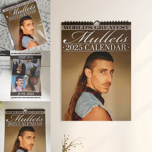 2025 World's Greatest Mullets Calendar