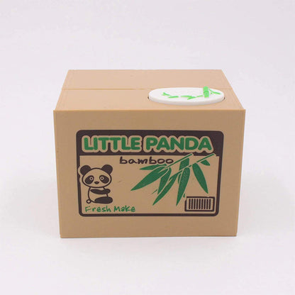 Cute Panda Coin Money Box