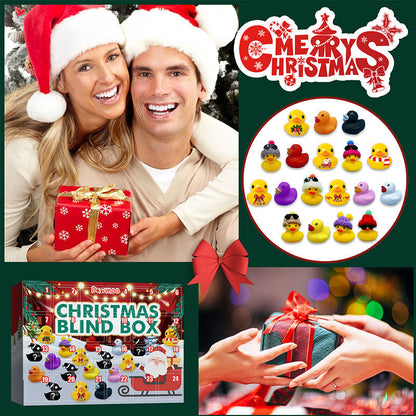 Christmas Advent Calendar 2022 - 24 Rubber Ducks for Kids