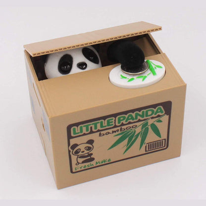 Cute Panda Coin Money Box