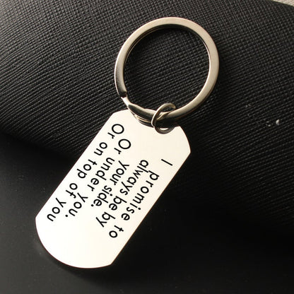 I Promise Keychain