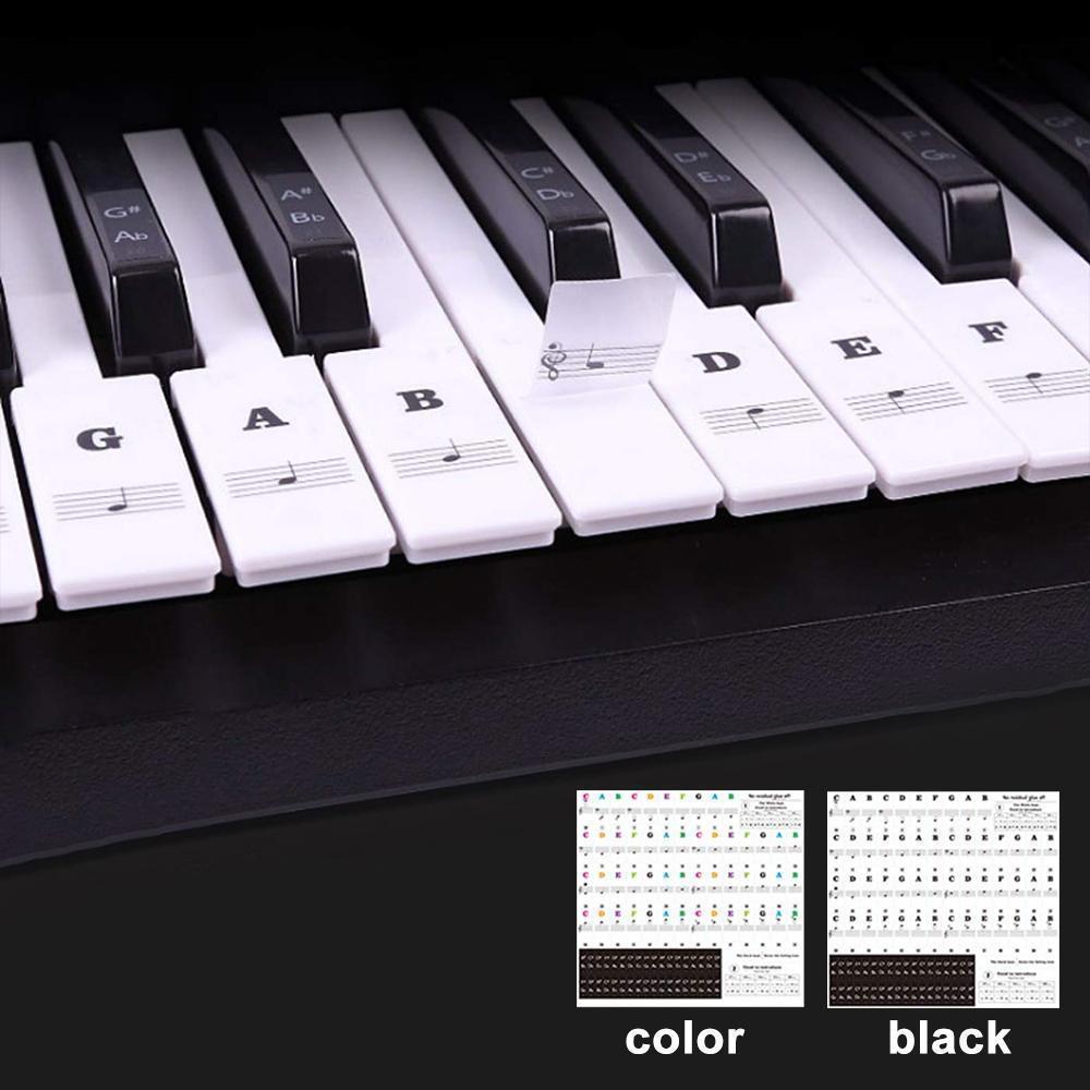 Piano Key Note Stickers – flownwing