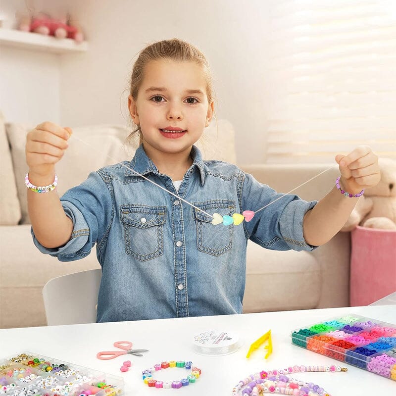 Christmas Gift Clay Beads Bracelet Making Kit