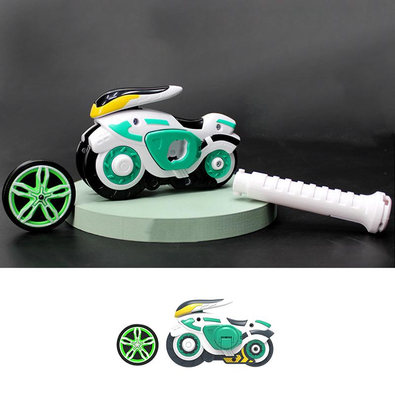 New Motorcycle Wheel Kids Battle Toys