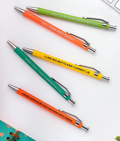 Funny Dog/Cat People Pens, A snarky gag gift for pet owners