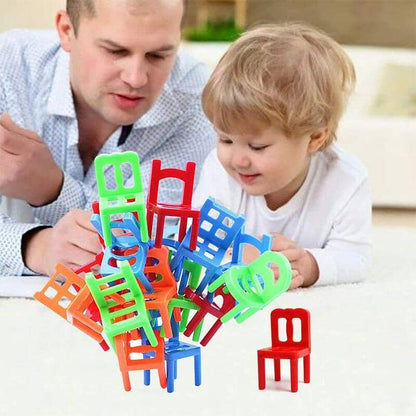 🔥🔥Chairs Stacking Tower Balancing Game