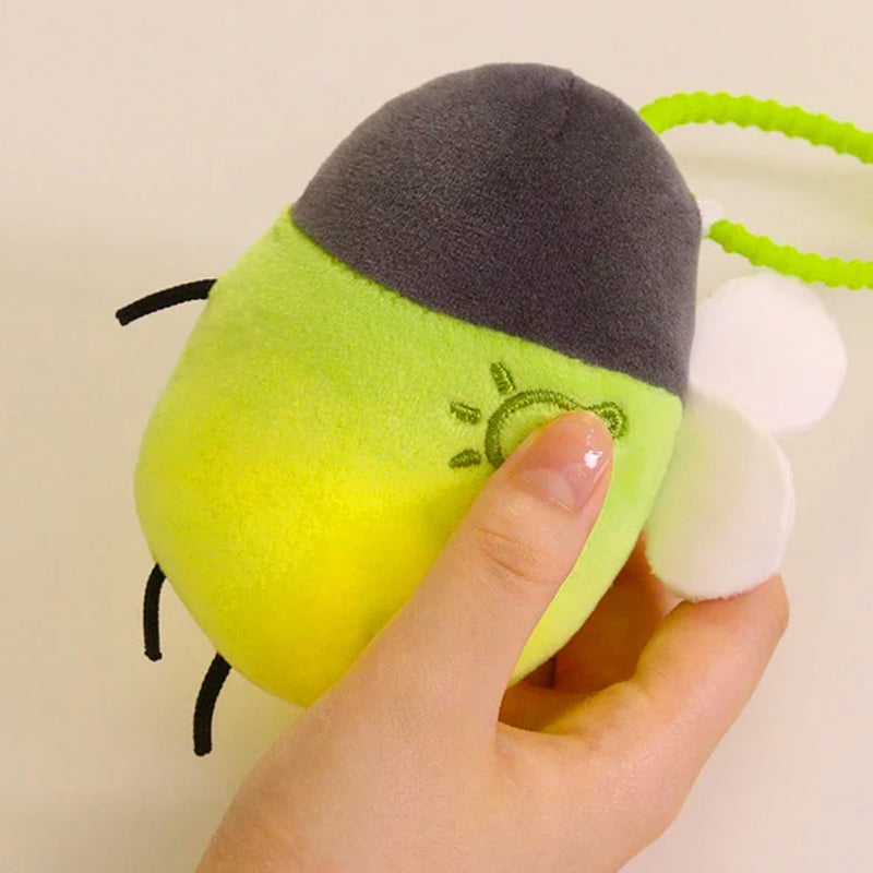 Interactive Firefly Plush Keychain