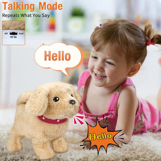 Electronic Interactive Plush Puppy Toy