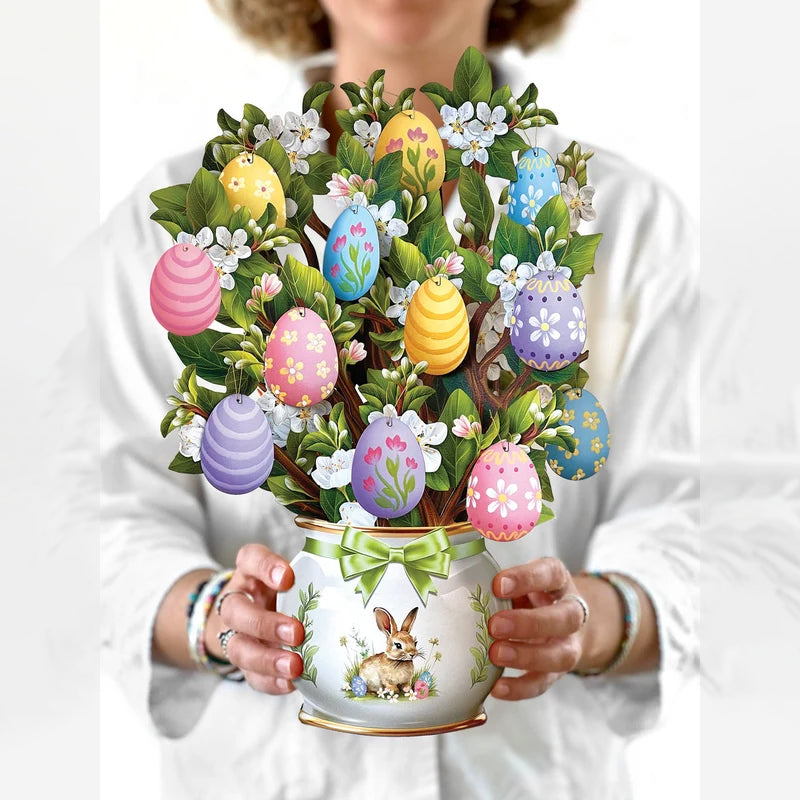 Easter Egg Tree Greeting Card