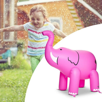 Pink Elephant Inflatable Sprinkler