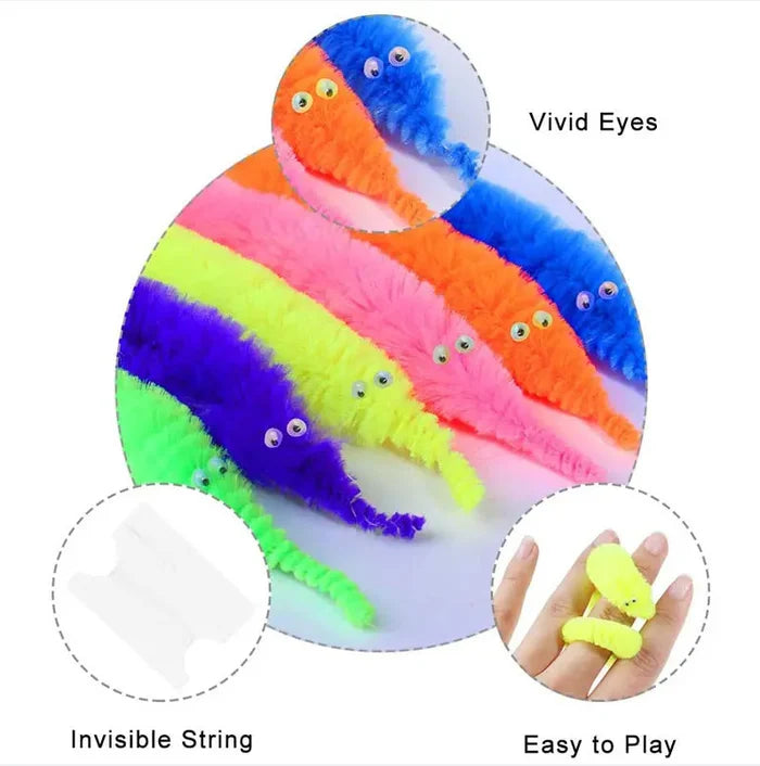 Twisty Fuzzy Worm Toys