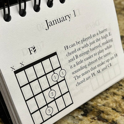 🎸365 Days Guitar Chords Calendar