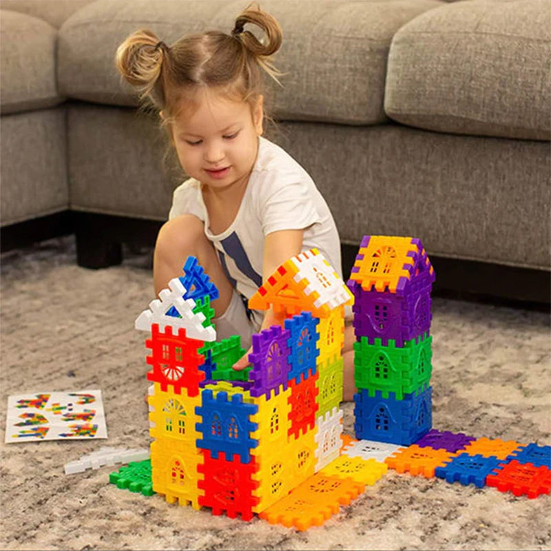 🏠Waffle Interlocking Building Blocks