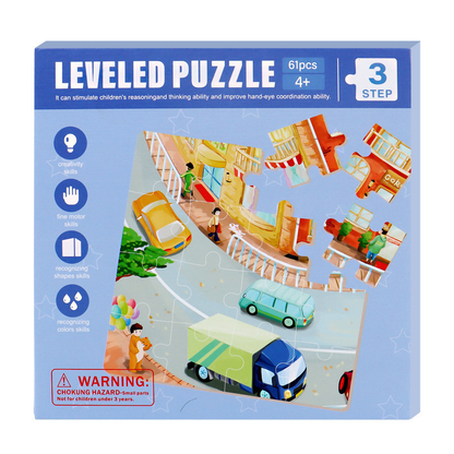 3-in-1 Magnetic Jigsaw Puzzle Book