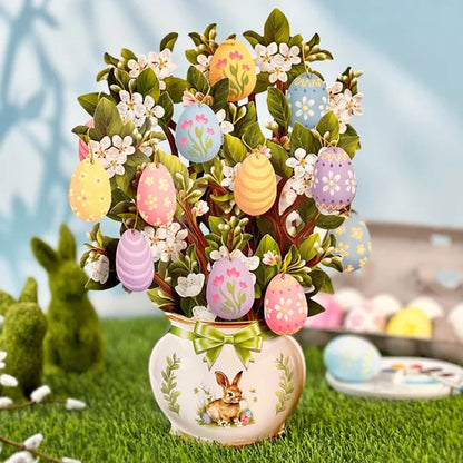 Easter Egg Tree Greeting Card