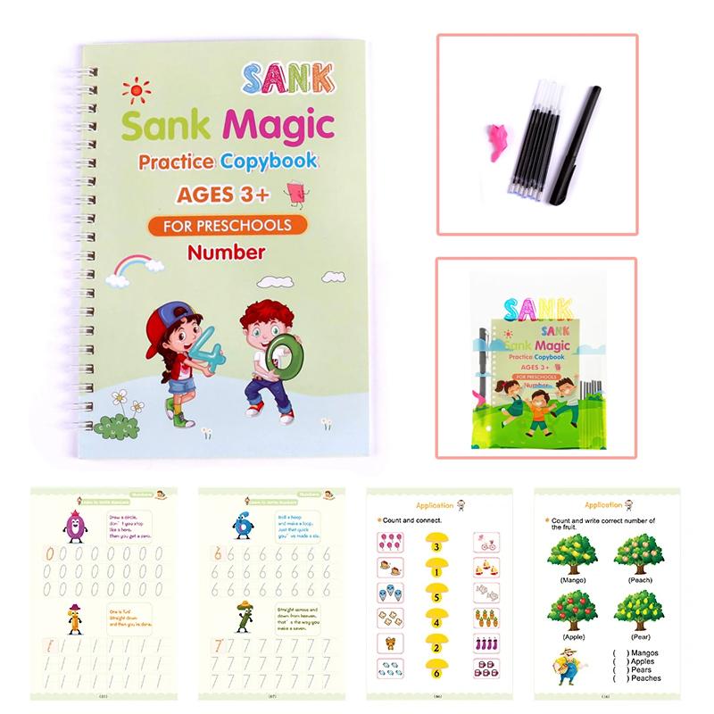 Sank Magic Practice Copybook for Kids