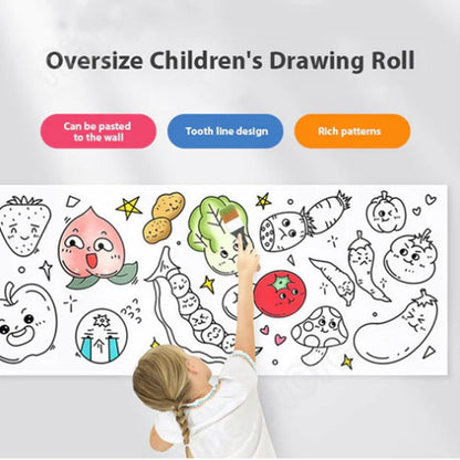 🔥 XMAS SALE - 50% OFF🎁Children's Drawing Roll