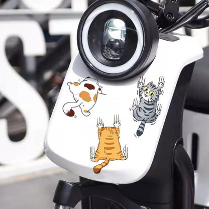 Cute Cat Cartoon Decal Car Stickers